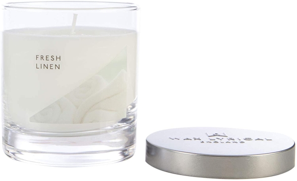 Wax Lyrical - Made in England - Fresh Linen Medium Candle Wax Lyrical - Made in England - Fresh Linen Medium Candle